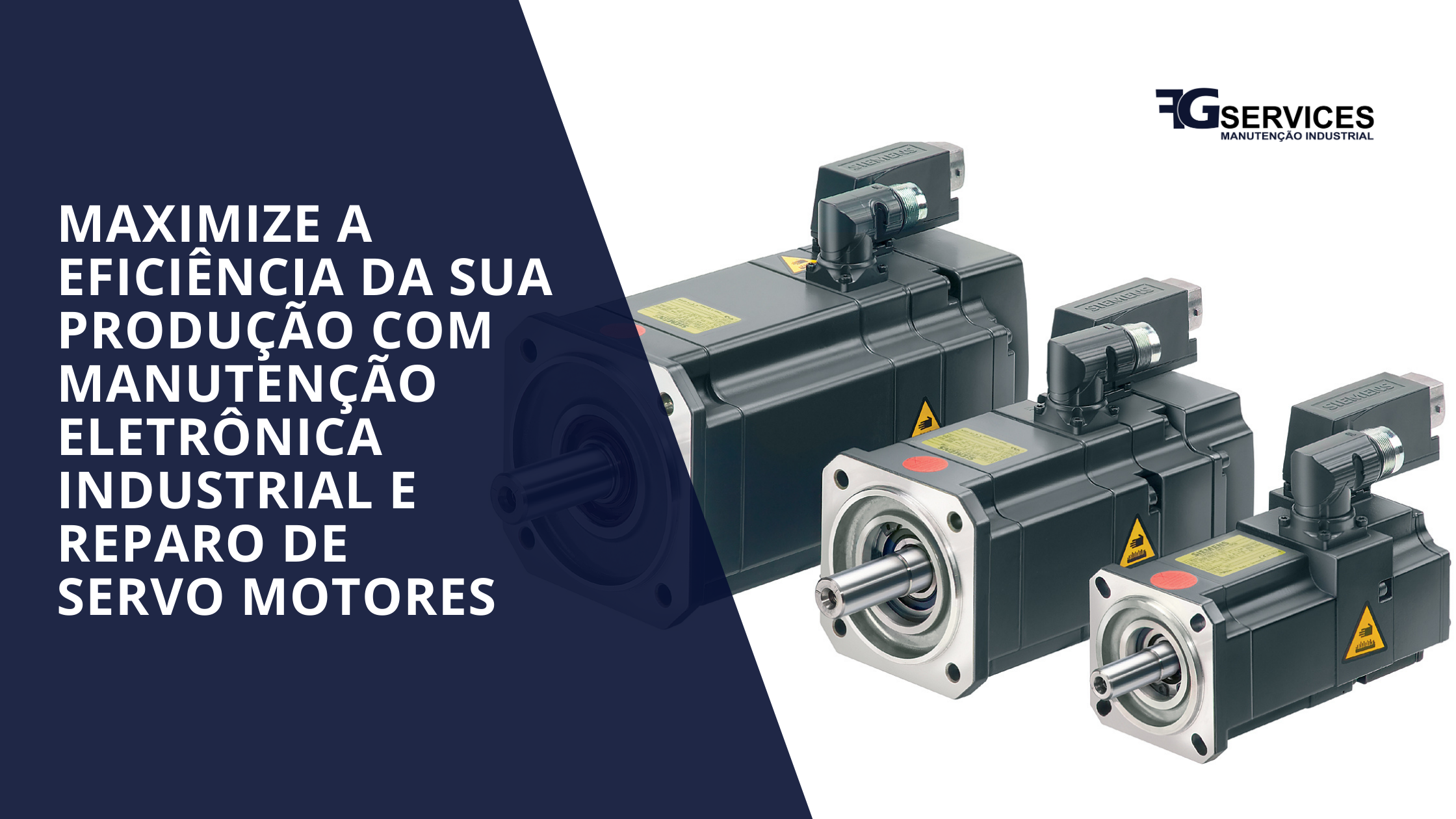 Maximize a Eficiência da sua Produção com Manutenção Eletrônica Industrial e Reparo de Servo Motores